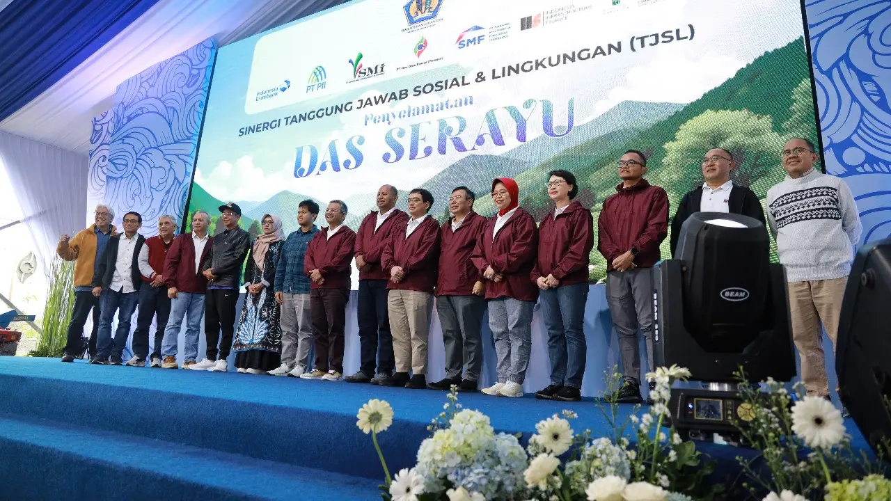 Program Pemberdayaan Masyarakat Berbasis Lingkungan di DAS Serayu.