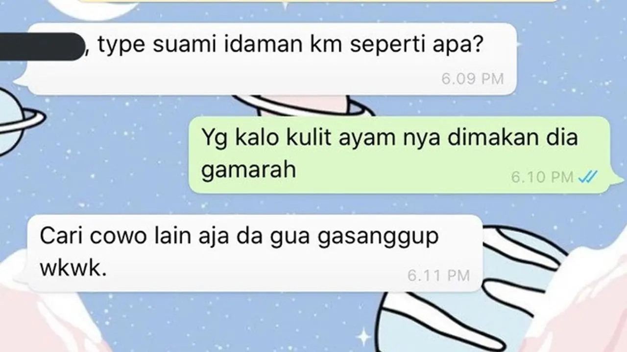 Tiru Rey Mbayang dan Dinda Hauw, 8 Chat 'Tipe Suami Idaman' Ala Netizen Ini Kocak
