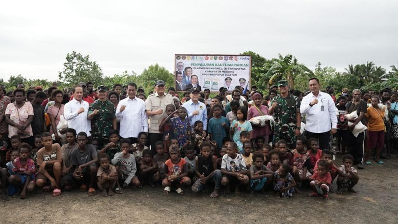 Tahukah Anda? Bantuan Pangan Bulog dan Menteri Kabinet Merah Putih Jangkau Pelosok Merauke