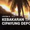 Kebakaran TPA Cipayung Depok
