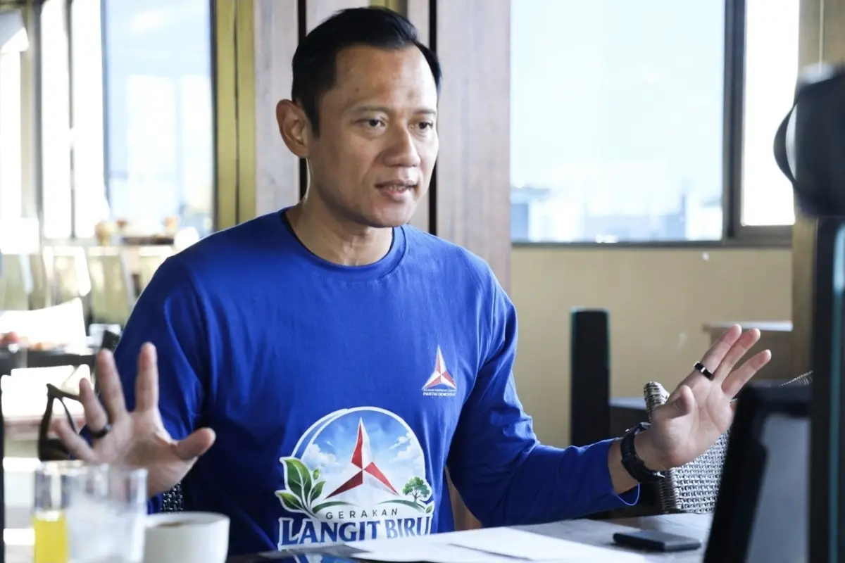 Ketua Umum Partai Demokrat Agus Harimurti Yudhoyono (AHY) meluncurkan Gerakan Nasional Langit Biru Indonesia Asri (demokrat.or.id)