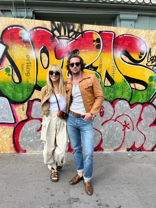 Aaron Taylor Johnson dan Sam (Instagram/aarontaylorjohnson)