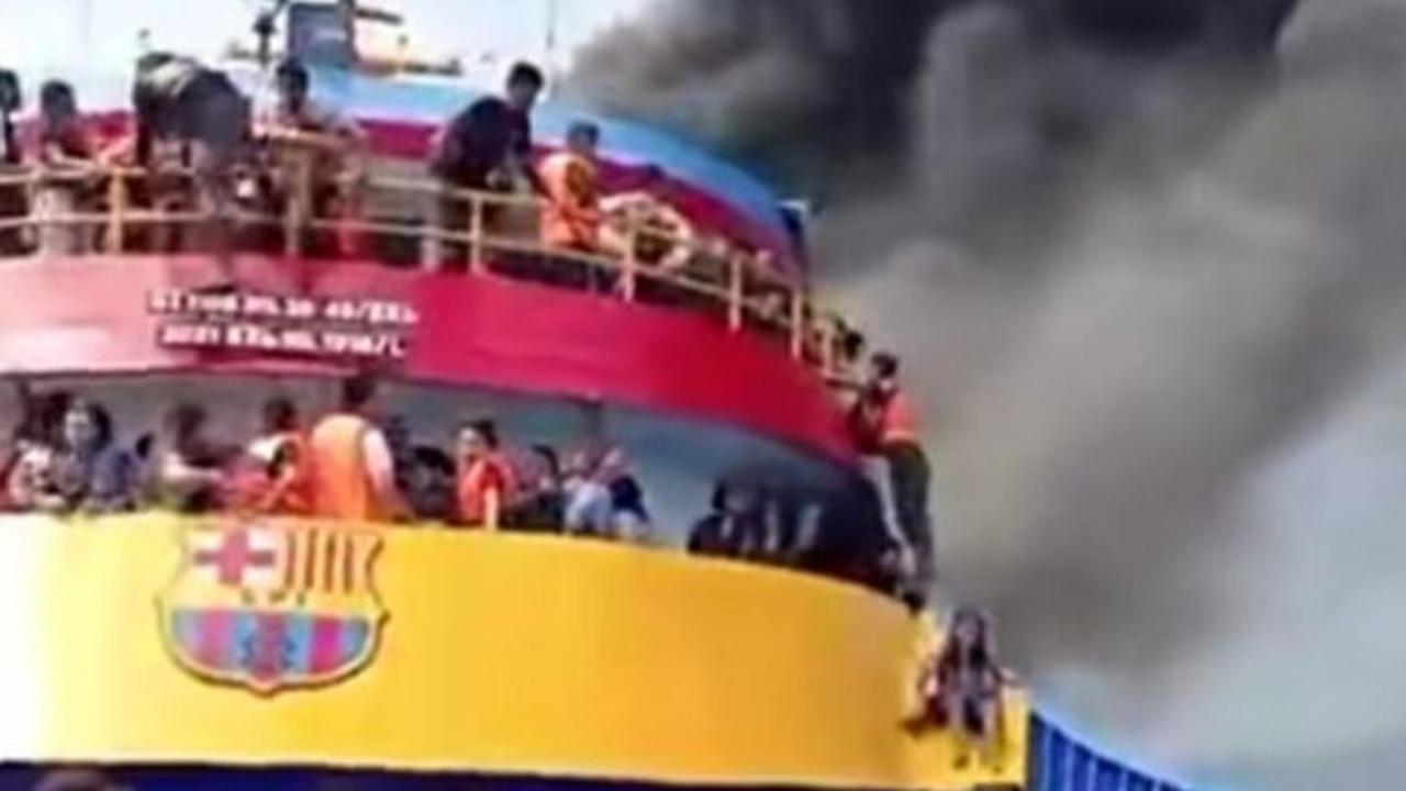 Istri Perwira Polri Jadi Korban, Ceritakan Kronologi KM Barcelona Terbakar