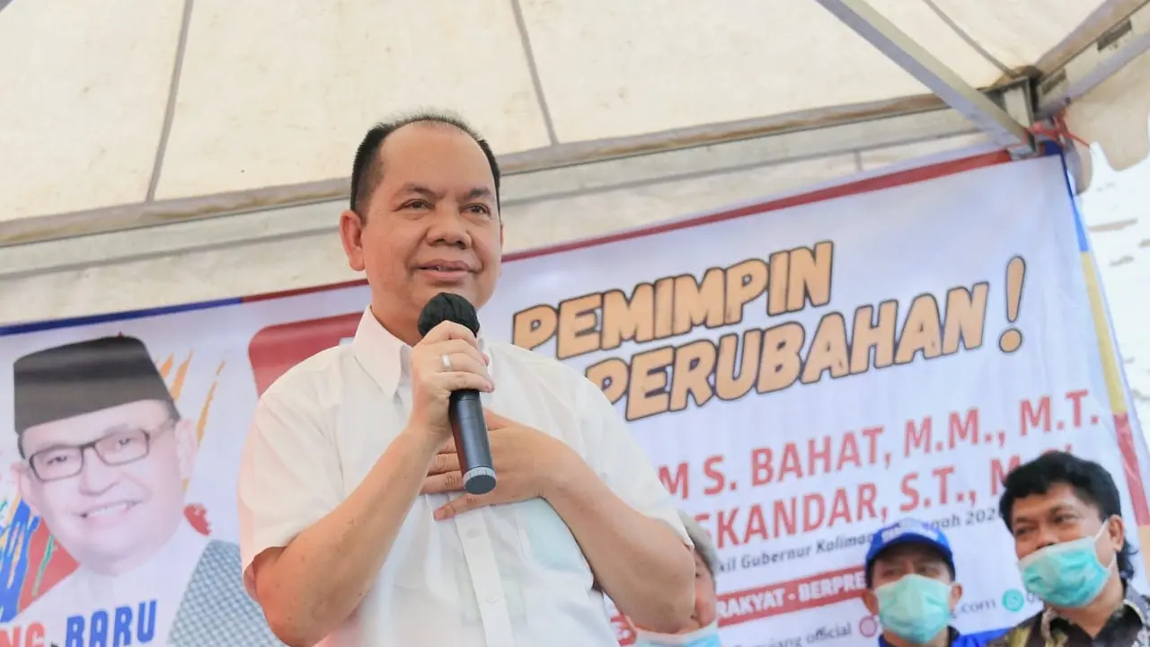 Calon Gubernur Kalimantan Tengah (Kalteng) Ben Bahat