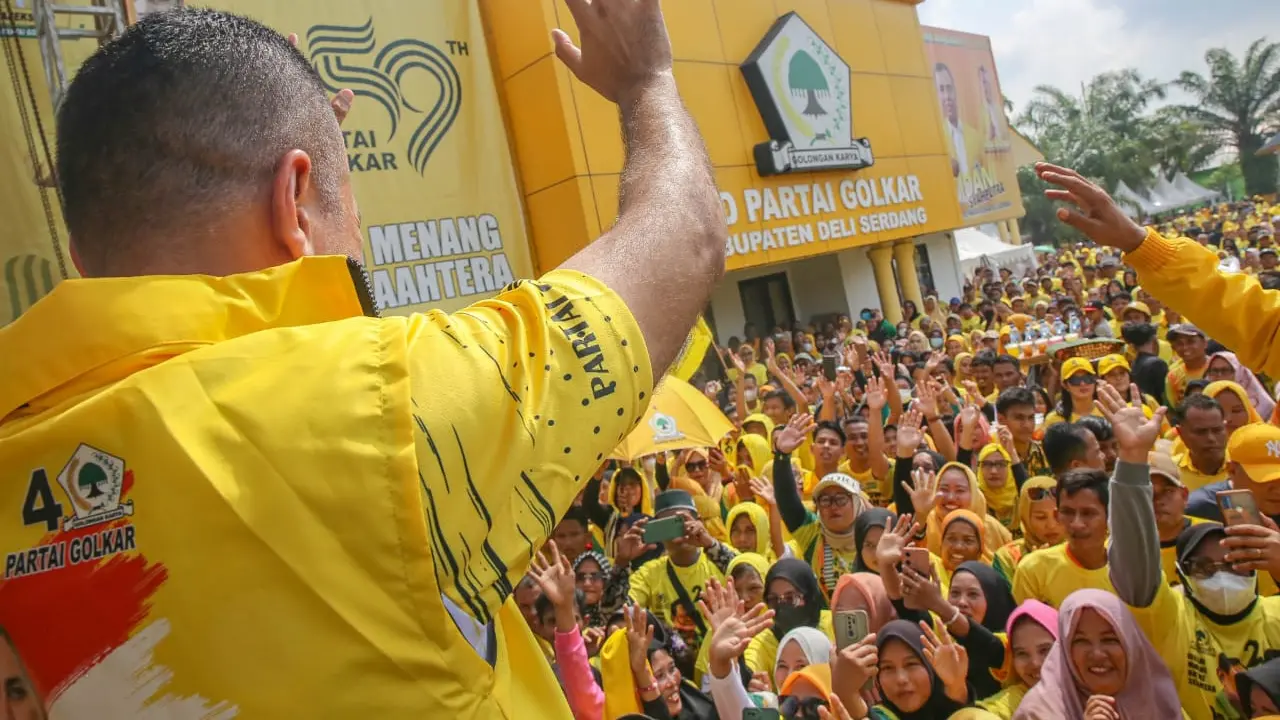 Ketua DPD Partai Golkar Sumut, Musa Rajekshah