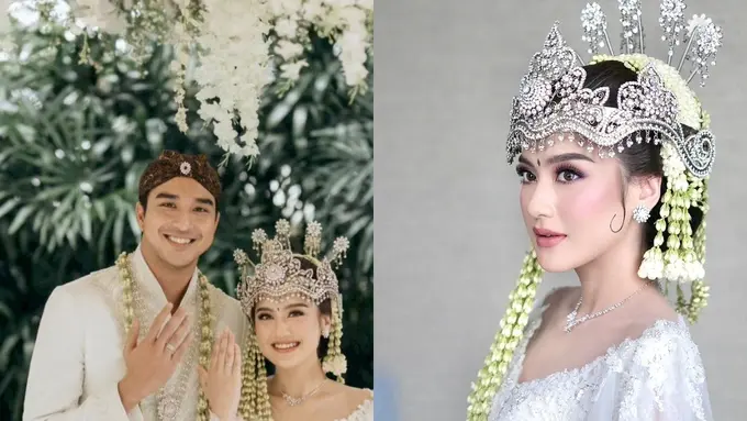 Berawal Cinlok, 6 Potret Ibrahim Risyad dan Salshabilla Adriani Resmi Menikah dalam Balutan Busana Adat Sunda