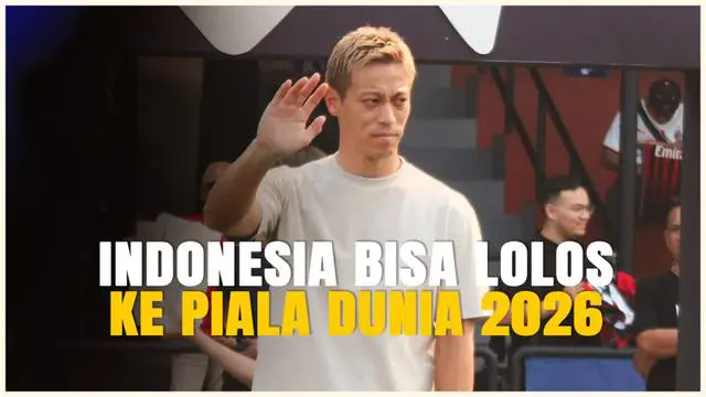 VIDEO: Keisuke Honda Yakin Indonesia Lolos ke Piala Dunia 2026