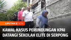 Komisi Perlindungan Anak Indonesia (KPAI) memeriksa lokasi kejadian kasus perundungan siswa sekolah elite di Serpong, Tangerang Selatan. Di samping itu, Kemendikbudristek juga mengingatkan kembali setiap sekolah untuk mencegah kasus kekerasan di ling...