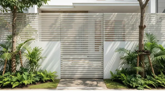 9 Model Pagar Rumah Minimalis Anti Intip tapi Tetap Terang dan Stylish, Jaga Privasi Hunian