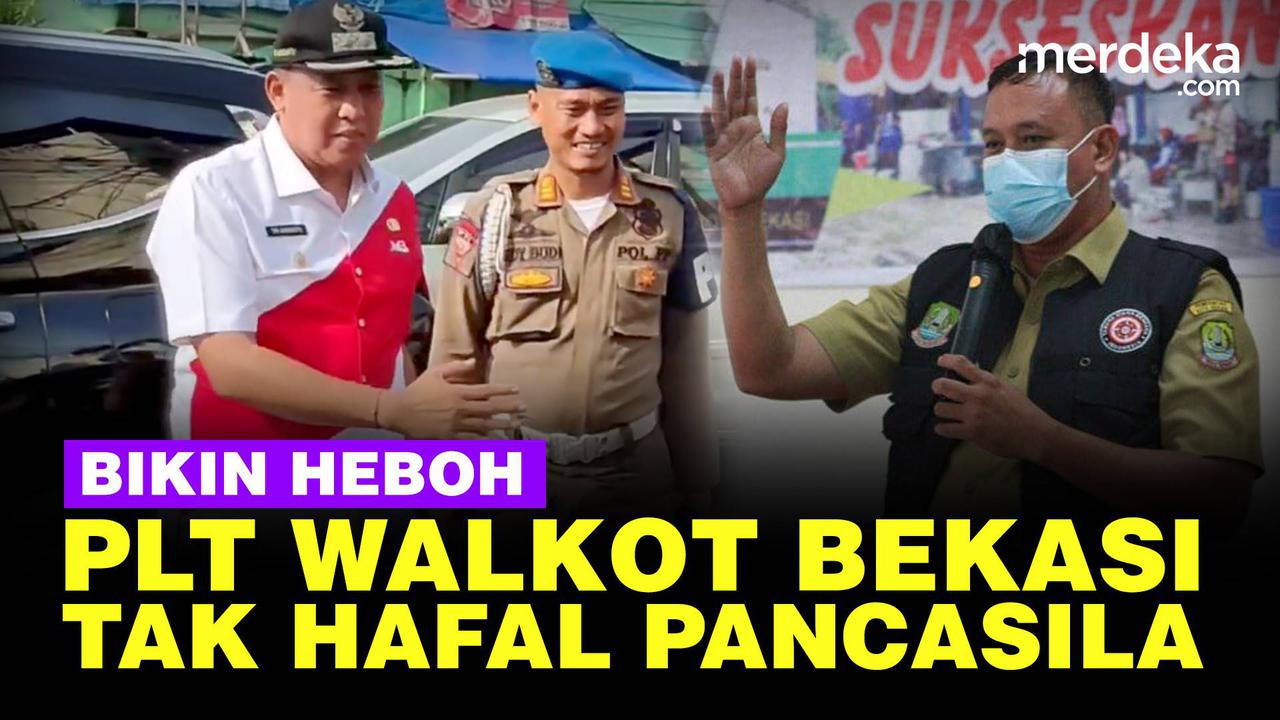 VIDEO: Viral Plt Wali Kota Bekasi Tri Adhianto Tak Hafal Pancasila