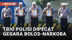 Bolos Kerja dan Pakai Narkoba, 3 Anggota Polres Metro Jakut Dipecat