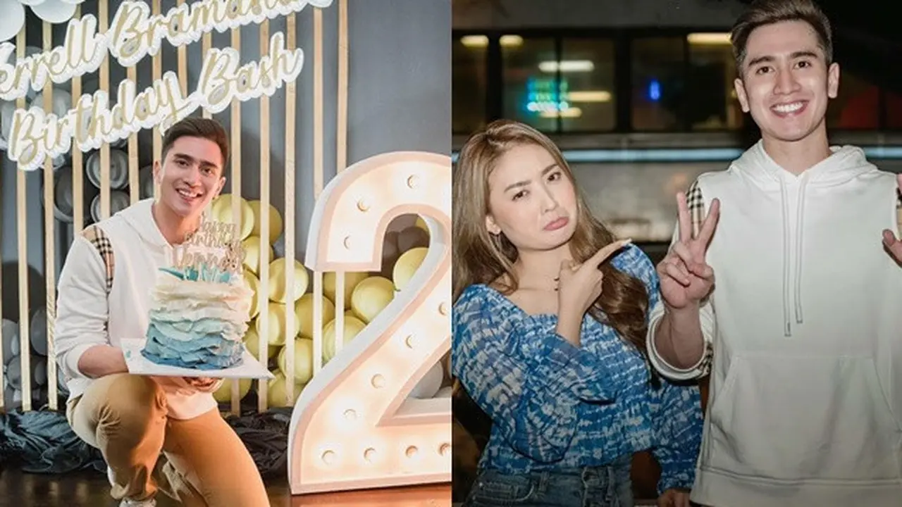 7 Momen Perayaan Ulang Tahun Verrell Bramasta ke-25, Natasha Wilona Jadi Sorotan