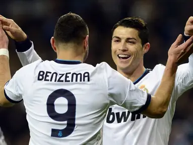 Kegembiraan Cristiano Ronaldo