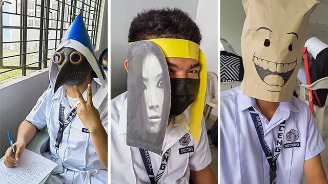 topi unik untuk ujian