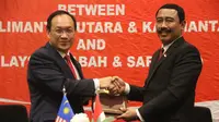 Indonesia dan Malaysia menggelar forum bilateral Joint Indonesia-Malaysia Committee (JIM) on Demarcation and Survey of International Boundary, di Bandung pada 8-11 Oktober 2018.