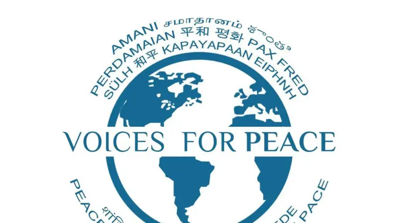 Komunitas muslim Ahmadiyah kampanye 'voice of peace' skala global untuk mengakhiri perang di Gaza, Palestina. (Foto: Liputan6.com/Wartaahmadiyah.org)