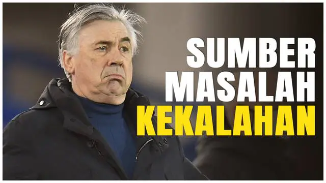 VIDEO: Carlo Ancelotti Ungkap Masalah Utama Kekalahan Real Madrid dari AC Milan