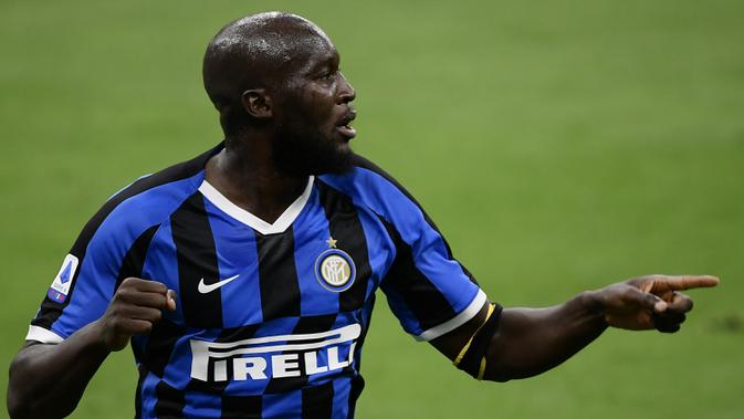 3. Romelu Lukaku (Inter Milan) : 20 gol.  (AFP/Filippo Monteforte)