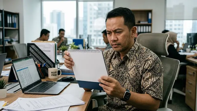 Melihat kalender tanpa cuti bersama
