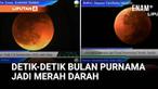 Blood Moon terjadi saat Matahari, Bumi, dan Bulan berada segaris, dengan Bumi tepat berada di tengah. Bayangan Bumi menutupi Bulan, sementara cahaya Matahari yang melewati atmosfer dibelokkan sehingga membuat Bulan tampak berwarna merah gelap.