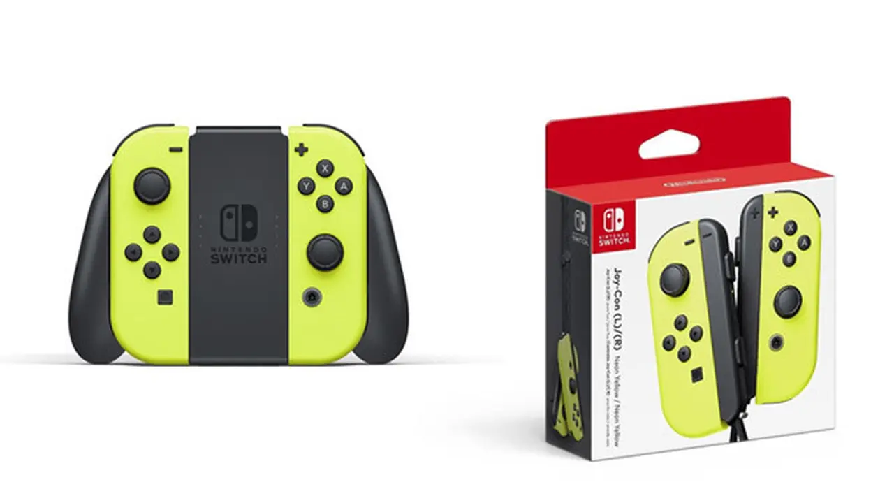 Joy-Con Neon Yellow