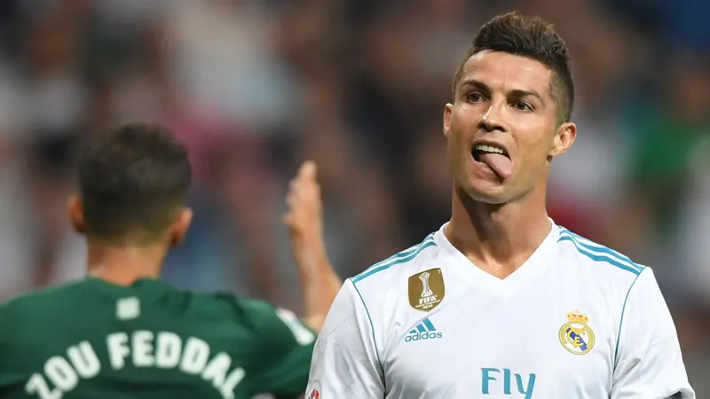 Wajah Lesu Ronaldo Usai Real Madrid Takluk di Kandang