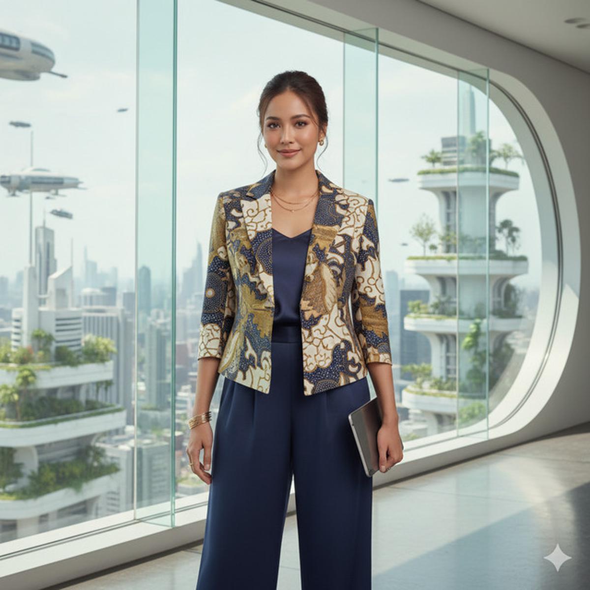 Blazer Batik atau Outer Batik, Mana yang Lebih Stylish untuk Acara Formal?