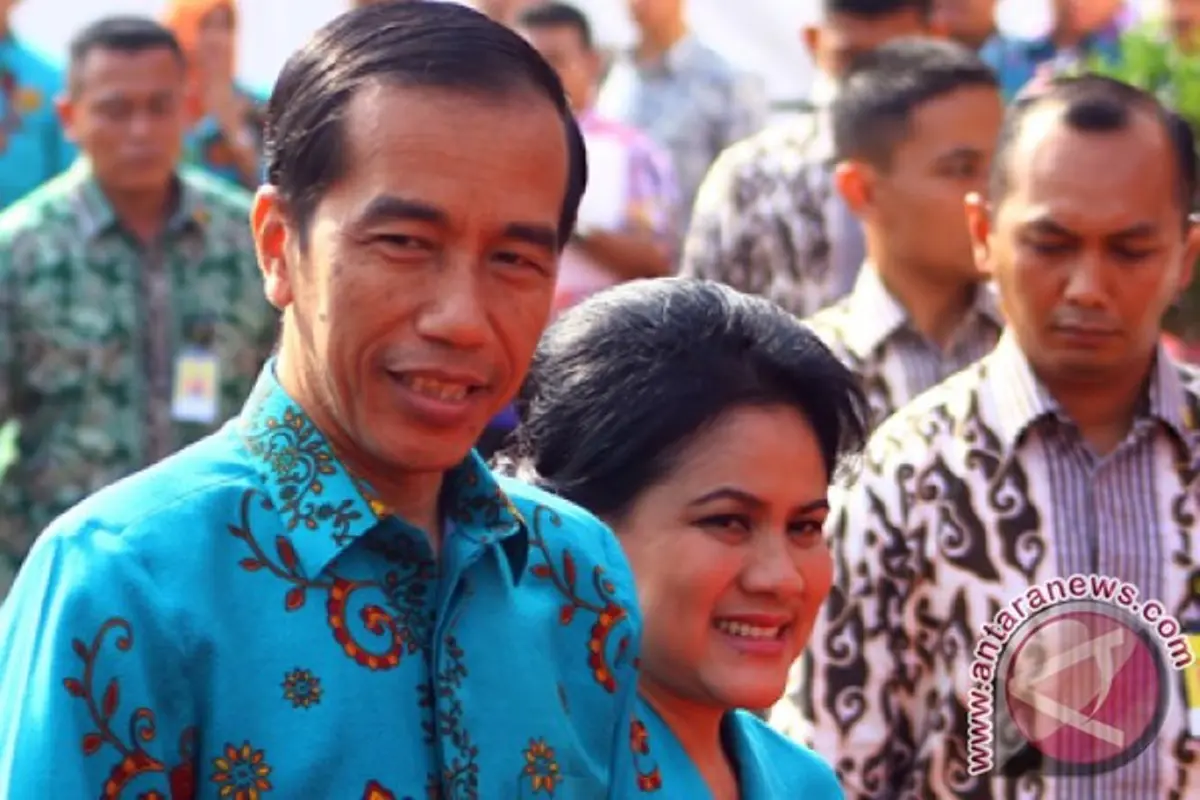 Jokowi dan Iriana
