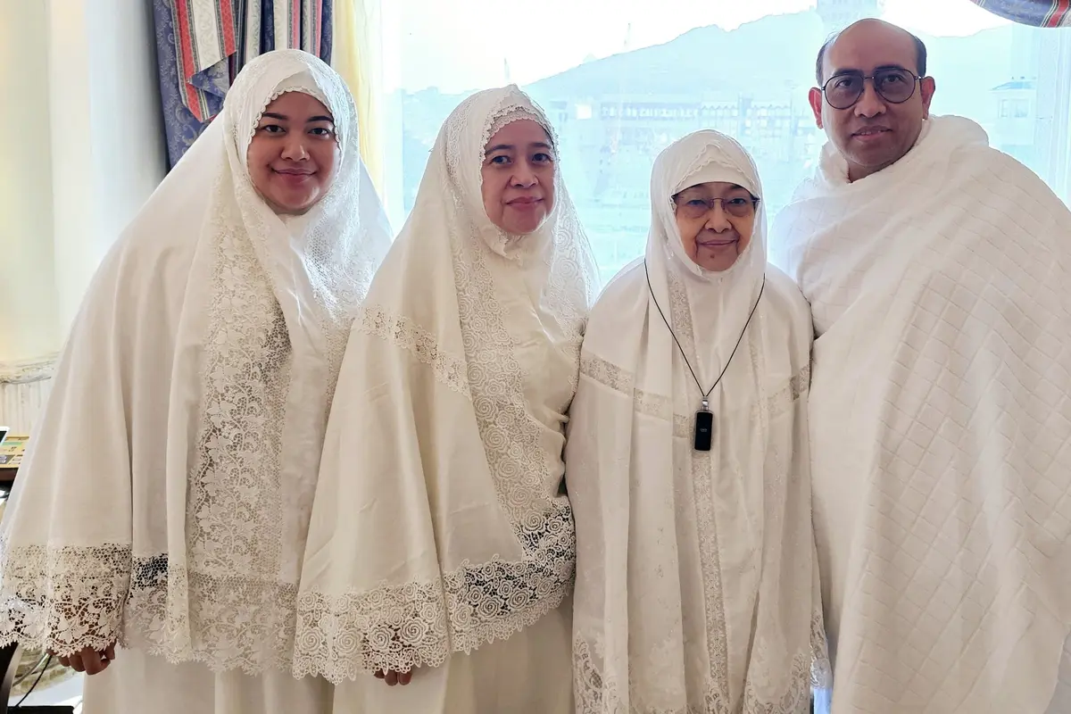 Megawati dan Puan Maharani Jalani Umroh, Doakan Keberkahan untuk Indonesia