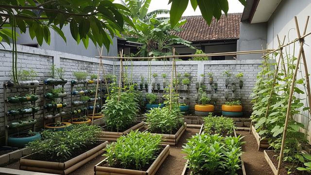 9 Ide Kebun Sayur Minimalis di Belakang Rumah, Modal Mulai Rp 300 Ribu