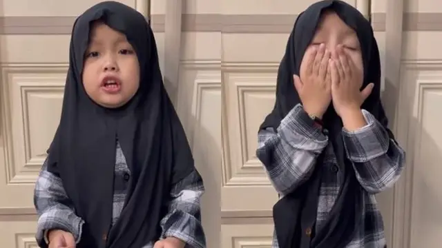 6 Foto Shabira Alula saat Pakai Hijab, Makin Lucu dan Menggemaskan