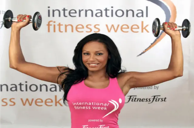 Mel B and Fitness First