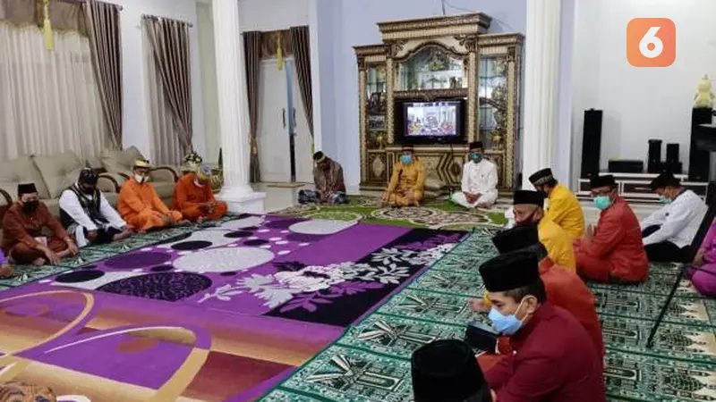 Prosesi adat Tenggeyamo dalam menentukan satu Ramadan di Gorontalo fto.Istimewa (Arfandi Ibrahim/Liputan6.com)