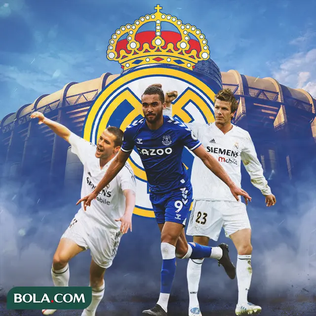 Real Madrid - Michael Owen, Dominic Calvert-Lewin, David Beckham