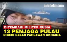 VIDEO: Momen Heroik Tentara Ukraina Usir Kapal Perang Rusia Berakhir Tragis
