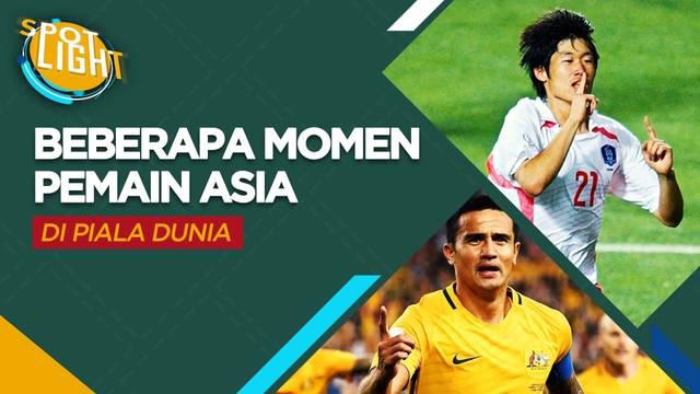 Berita video spotlight kali ini membahas tentang momen lima pemain terbaik Asia di sepanjang Piala Dunia, salah satunya ialah Park Ji-sung.