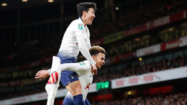 Tottenham Hotspur Pecundangi Arsenal di Piala Liga Inggris