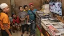 Debat perdana diikuti oleh tiga calon presiden, Anies Baswedan, Prabowo Subianto dan Ganjar Pranowo. (Liputan6.com/Angga Yuniar)