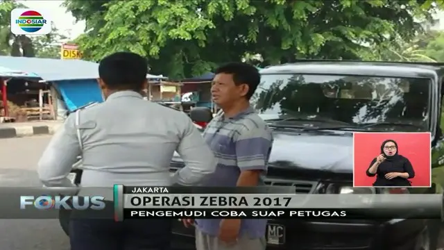 Operasi Zebra Diwarnai Aksi Suap Pemilik Mobil ke Petugas Dishub