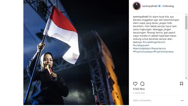 Tantri Kotak (Foto: Instagram)