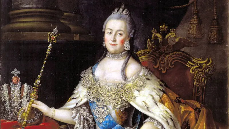 Catherine II. Ia dikenal sejarah sebagai Catherine yang Agung berkat reformasinya di pemerintahan.