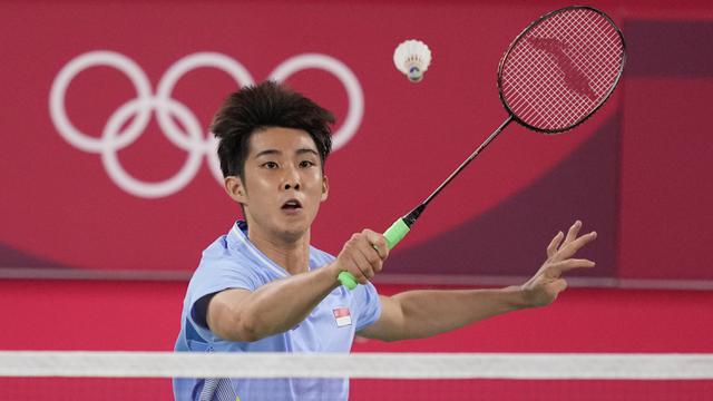Foto: Susah Payah Lawan Wakil Singapura, Jonatan Christie Akhirnya Kunci Tiket 16 Besar di Olimpiade Tokyo 2020