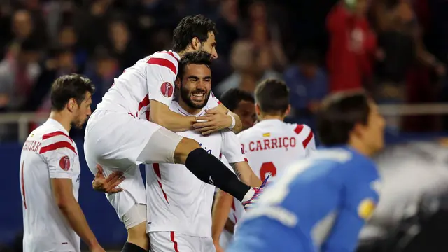 Hasil Liga Europa: Sevilla 1 - 0 Monchengladbach