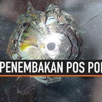 Polres Kulon Progo menggelar olah TKP penembakan pos polisi Simpang Tiga Siluwok. Penembakan dilakukan dilakukan pukul o4.000 dini hari.