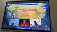 Jelang THR Cair, Steam Spring Sale 2025 Banjir Diskon Game Murah! (Liputan6.com/ Yuslianson)
