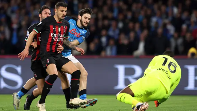Liga Italia: AC Milan Bantai Napoli 4 Gol Tanpa Balas