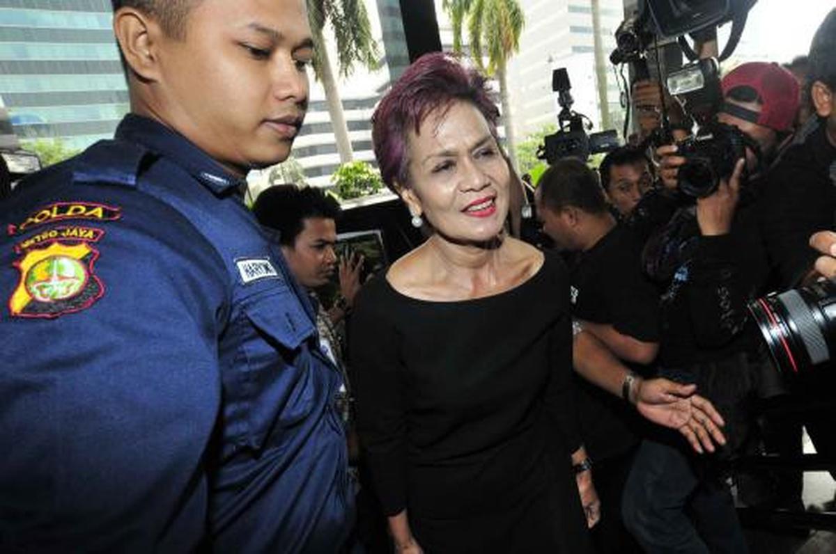 Miranda Goeltom datangi KPK