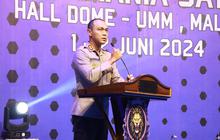Kapolres Malang Sampaikan Permohonan Maaf pada Korban Tragedi Kanjuruhan di Munas Aremania