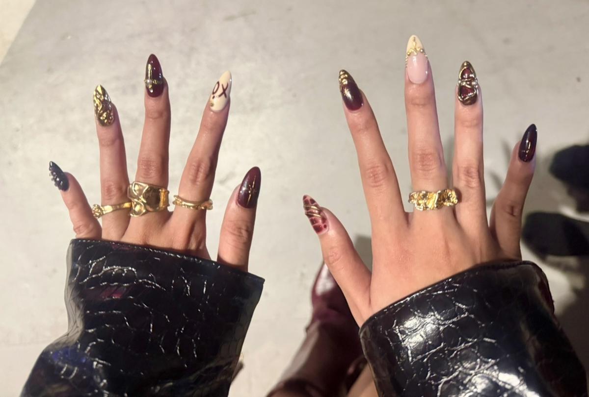 Nailart untuk konser The Weeknd di Jakarta