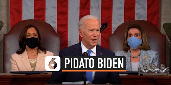 VIDEO: Pertama dalam Sejarah AS, 2 Wanita Duduk di Belakang Presiden Saat Pidato di Kongres
